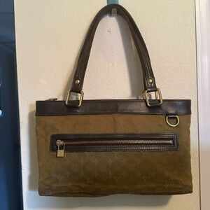 ❤️‍🔥❤️‍🔥 Price Drop 2/4/26!  Louis Vuitton mini Lucille denim Bag❤️‍🔥❤️‍🔥.